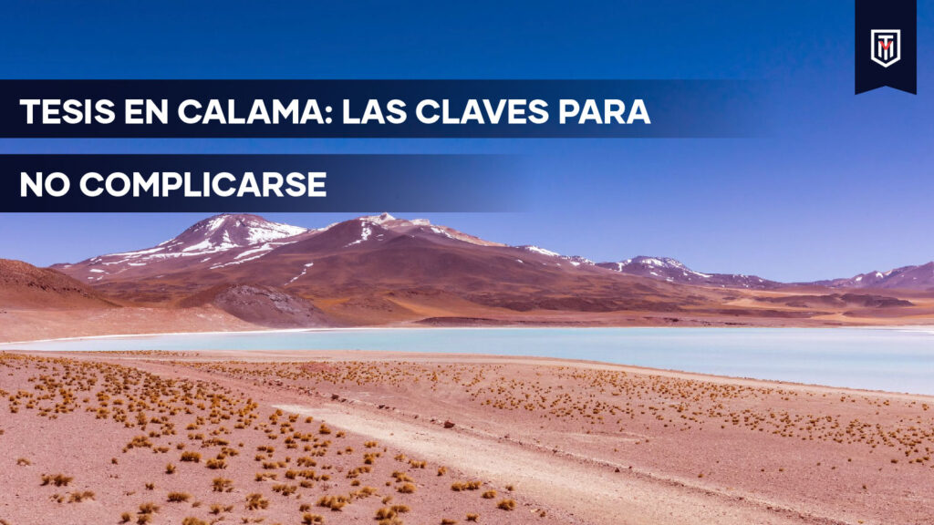 Redacción de tesis en Calama